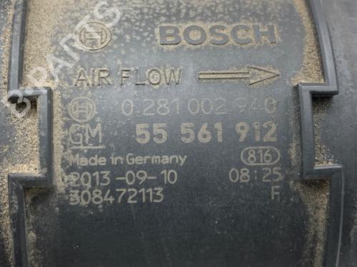 Mass air flow sensor OPEL ASTRA J (P10) 1.7 CDTI (68) | BP40558600M95 - Image 5