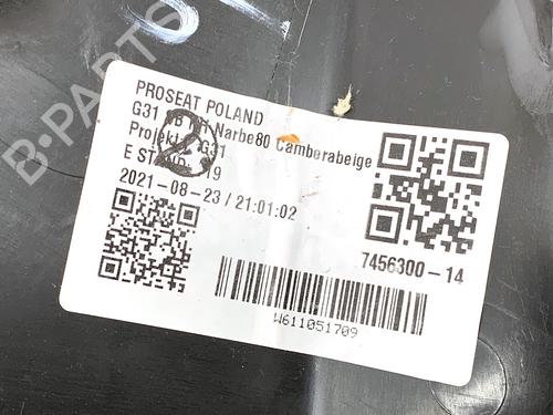 Sæde sæt BMW 5 Touring (G31) 530 e Plug-in-Hybrid xDrive | BP39343464C78 - Image 27