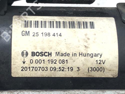Starter OPEL ASTRA J Saloon 1.4 LPG (69) | BP39270535M8 - Image 4