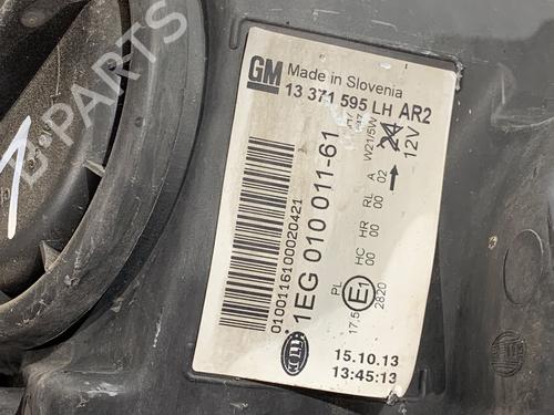 Left headlight OPEL ASTRA J (P10) 1.7 CDTI (68) | BP40250513C28 - Image 5