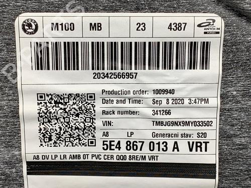 Front left panel SKODA OCTAVIA IV Combi (NX5, PV5) 2.0 TDi | BP39375765C58 - Image 5
