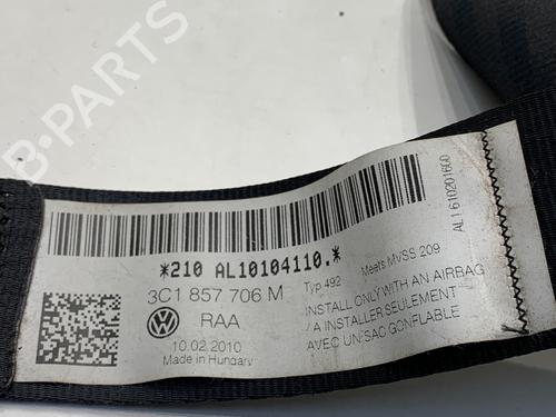 Front right seatbelt VW PASSAT CC B6 (357) 2.0 TFSI | BP39361600I25 - Image 5