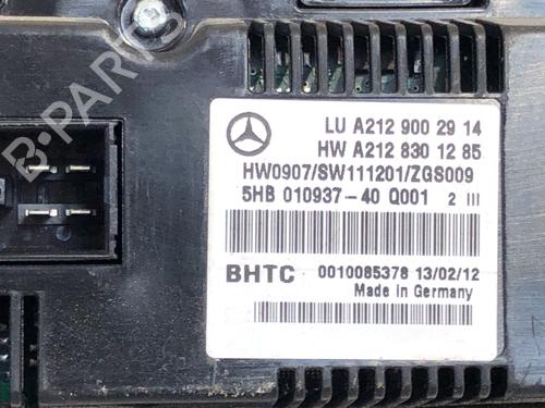 Climate control MERCEDES-BENZ E-CLASS T-Model (S212) E 200 CDI / BlueTEC (212.205, 212.206) | BP39295435I5  - Image 5