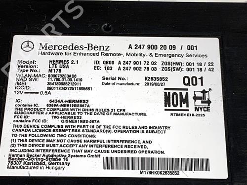 Electronic module MERCEDES-BENZ GLE (V167) GLE 450 EQ Boost 4-matic (167.157) | BP39343747M83 - Image 5
