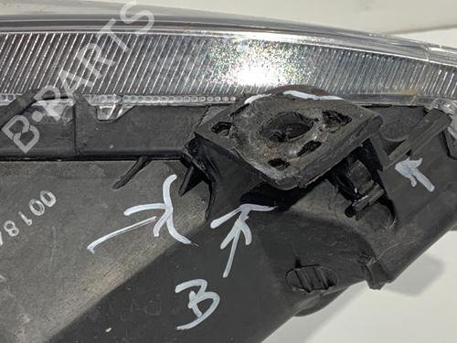 Left headlight MAZDA 2 (DE_, DH_) 1.3 (DE3FS) | BP40558707C28 - Image 3
