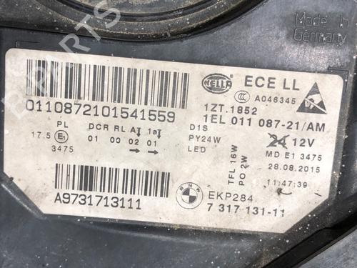 Left headlight BMW 5 (F10) 525 d xDrive | BP39334061C28 - Image 7