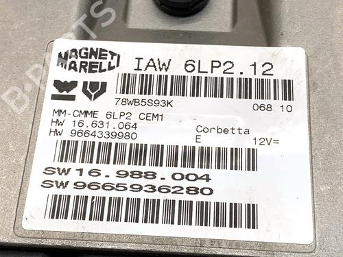 Engine control unit (ECU) CITROËN C4 I (LC_) 1.4 16V | BP39344690M57 - Image 5