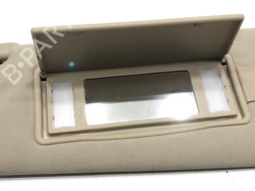 Left sun visor JAGUAR XF I (X250) 3.0 | BP39286362I1 - Image 3