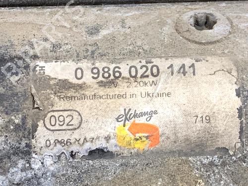 Starter OPEL MOVANO A Bus (X70) 2.5 DTI (JD) | BP39330612M8 - Image 5