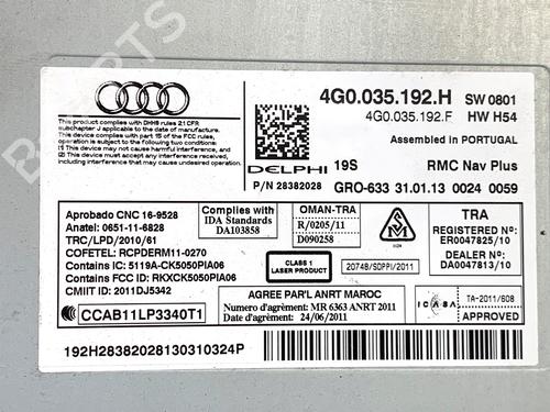 Electronic module AUDI A6 C7 Avant (4G5, 4GD) 2.0 TDI | BP39340343M83 - Image 4