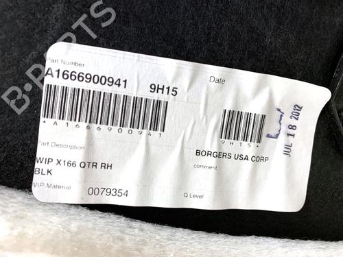 Boot lining MERCEDES-BENZ GL-CLASS (X166) GL 350 CDI / BlueTec 4-matic (166.823, 166.824) | BP39332803I3 - Image 4