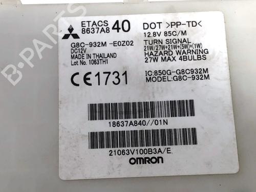 Fuse box MITSUBISHI MIRAGE / SPACE STAR VI Hatchback (A0_A) 1.0 (A05A) | BP39295726E1 - Image 4