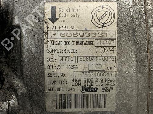 AC compressor ALFA ROMEO 159 (939_) 1.9 JTDM 16V (939AXC1B, 939AXC12) | BP40115636M34 - Image 4