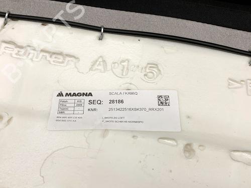 Sæde bagtil (2. række) SKODA SCALA (NW1) 1.0 TSI | BP39338686I23 - Image 6
