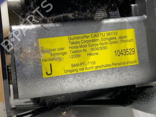 Front left seatbelt HONDA INSIGHT (ZE_) 1.3 IMA (ZE2) | BP39343853I26 - Image 5