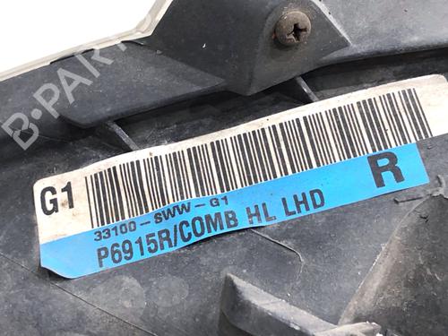 Right headlight HONDA CR-V III (RE_) 2.2 i-CTDi 4WD (RE6) | BP39314513C29  - Image 5
