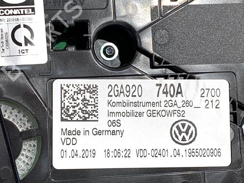 Instrument cluster VW T-ROC (A11, D11) 1.5 TSI | BP39309197C47 - Image 4