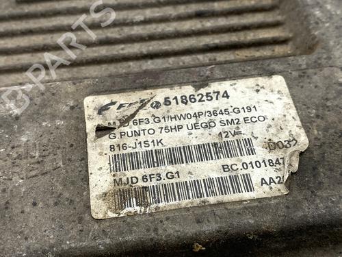 Engine control unit (ECU) FIAT PUNTO EVO (199_) 1.3 D Multijet (199AXC1A, 199BXC1A, 199AXT1A, 199BXT1A) | BP39371981M57 - Image 3