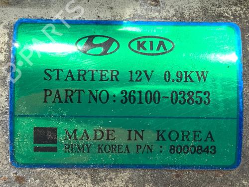 Starter KIA RIO IV (YB, SC, FB) 1.4 | BP39290641M8 - Image 5