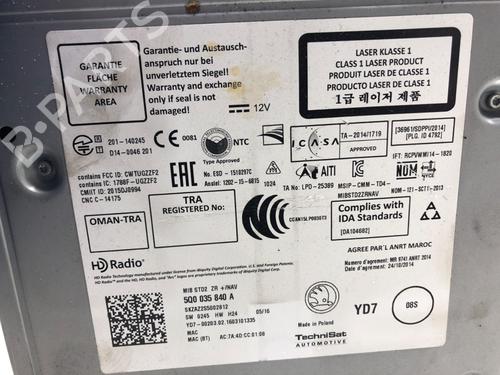 Electronic module SKODA OCTAVIA III Combi (5E5, 5E6) 1.4 TSI | BP39347878M83 - Image 5