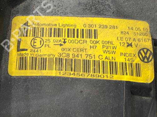 Venstre forlygte VW PASSAT CC B6 (357) 2.0 TDI | BP39343288C28 - Image 7