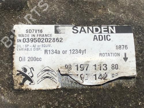 AC compressor CITROËN JUMPER II Platform/Chassis 2.0 BlueHDi 160 | BP39301394M34 - Image 2