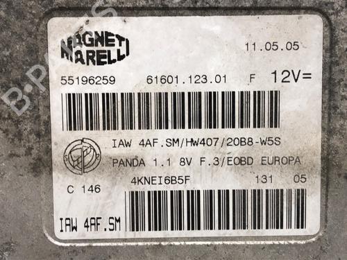 Engine control unit (ECU) FIAT PANDA (169_) 1.1 (169.AXA1A) | BP39295645M57 - Image 4