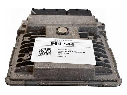 Used Engine control unit (ECU) Engine control unit (ECU) SKODA RAPID (NH3, NK3, NK6) 1.2 TSI (105 hp) 39735790 39735790