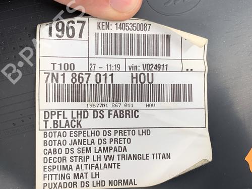 Front left panel VW SHARAN (7N1, 7N2) 2.0 TDI | BP39355068C58  - Image 6