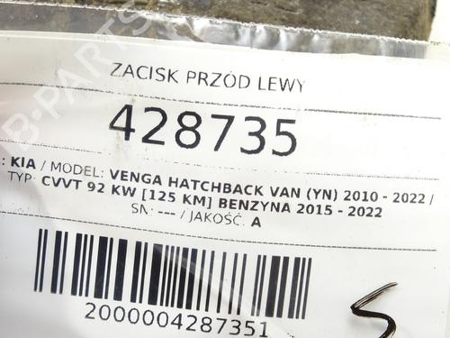 Left front brake caliper KIA VENGA Hatchback Van (YN) CVVT | BP39269128M105 - Image 5