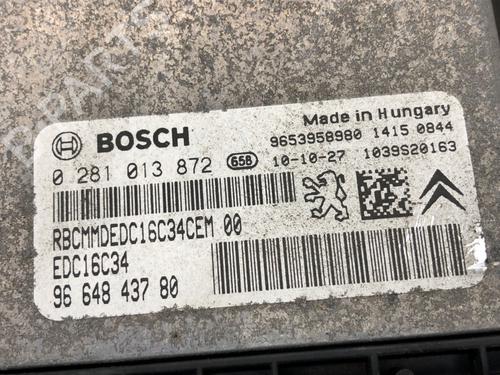 Engine control unit (ECU) PEUGEOT PARTNER Box Body/MPV 1.6 HDi 16V | BP39342016M57 - Image 4