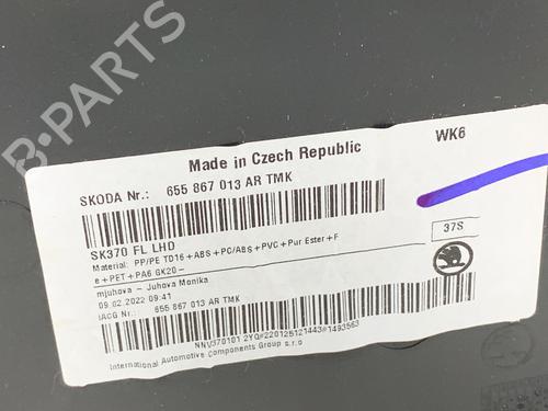 Forreste venstre beklædning SKODA SCALA (NW1) 1.5 TSI | BP39325317C58 - Image 4