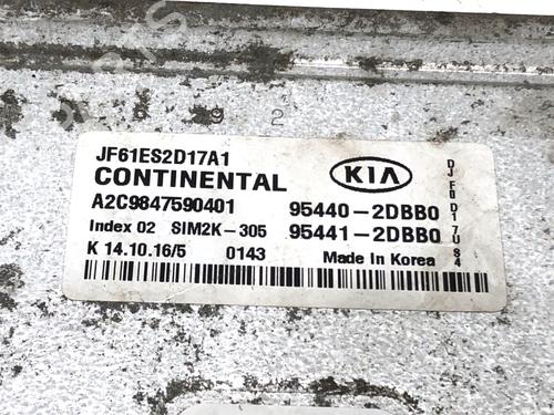Gearbox control unit KIA OPTIMA (JF) 1.7 CRDi | BP39312531M52 - Image 3