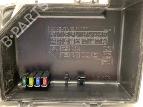 Fuse box SUZUKI SWIFT III (MZ, EZ) 1.3 (RS413, ZC11S) | BP39302273E1 - Image 2