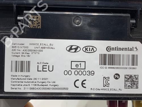 Electronic module HYUNDAI TUCSON (NX4E, NX4A) 1.6 T-GDi | BP39289616M83 - Image 6