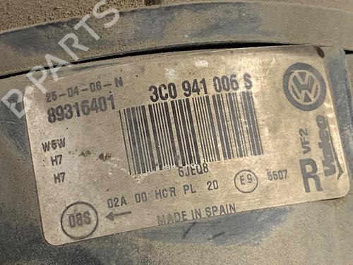 Right headlight VW PASSAT B6 (3C2) 2.0 FSI | BP39763048C29 - Image 5