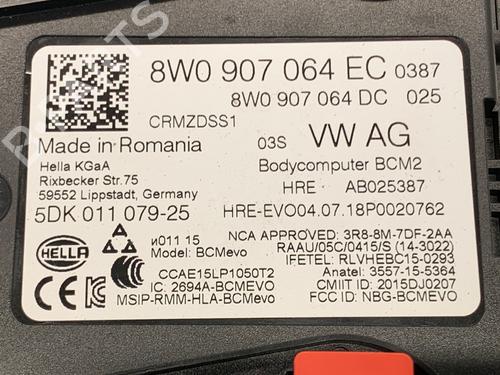 Electronic module AUDI A4 B9 (8W2, 8WC) 2.0 TFSI quattro | BP39334732M83 - Image 3