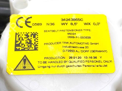 Front left seatbelt BMW X5 (G05, F95) xDrive M 50 d | BP39340143I26 - Image 7