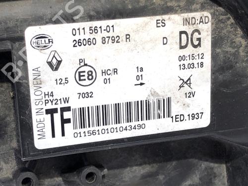 Left headlight RENAULT TWINGO III (BCM_, BCA_) 0.9 TCe 90 (BCM9, BCM2) | BP39295457C28 - Image 6
