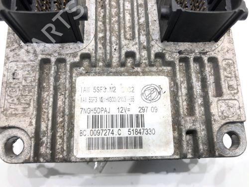 Engine control unit (ECU) FIAT GRANDE PUNTO (199_) 1.4 (199AXB11, 199AXB1A, 199BXB1A, 199AXL1A) | BP39314043M57 - Image 4
