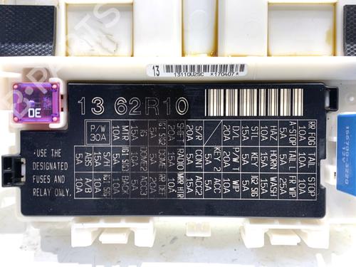 Fuse box SUZUKI IGNIS III (MF, FF) 1.2 (ATK412) | BP39325494E1 - Image 7