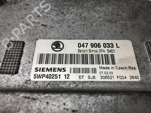 Engine control unit (ECU) SKODA FABIA I Combi (6Y5) 1.4 | BP39272085M57 - Image 3