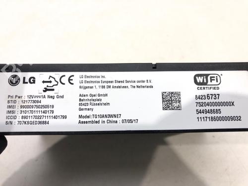 Electronic module OPEL ZAFIRA TOURER C (P12) 1.4 LPG (75) | BP39271159M83 - Image 5