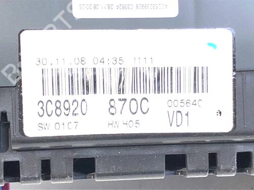 Instrument cluster VW PASSAT CC B6 (357) 2.0 TDI | BP39290124C47 - Image 4
