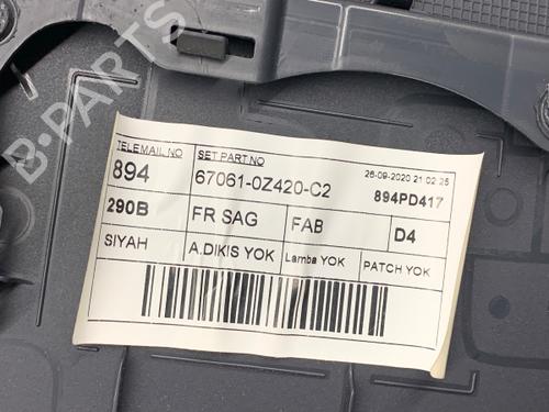 Front right panel TOYOTA COROLLA Saloon (_E21_) 1.8 VVTi Hybrid (ZWE211, MZEA12) | BP40457414C59 - Image 4