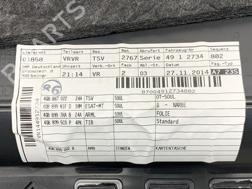 Front right panel AUDI A7 Sportback (4GA, 4GF) 3.0 TFSI quattro | BP39388920C59 - Image 5