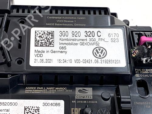 Instrument cluster VW ARTEON (3H7, 3H8) 2.0 TSI R 4motion | BP39319169C47 - Image 6