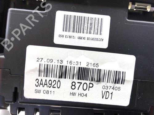 Instrument cluster VW PASSAT B7 (362) 2.0 TDI | BP39314380C47 - Image 4