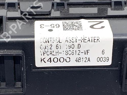 Climate control MAZDA 6 Saloon (GJ, GL) 2.5 (GJ5FP, GL1032, GL1033) | BP39304094I5 - Image 5