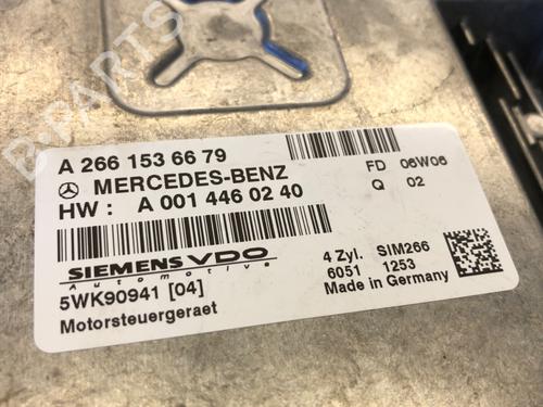 Engine control unit (ECU) MERCEDES-BENZ A-CLASS (W169) A 170 (169.032, 169.332) | BP39337682M57 - Image 4
